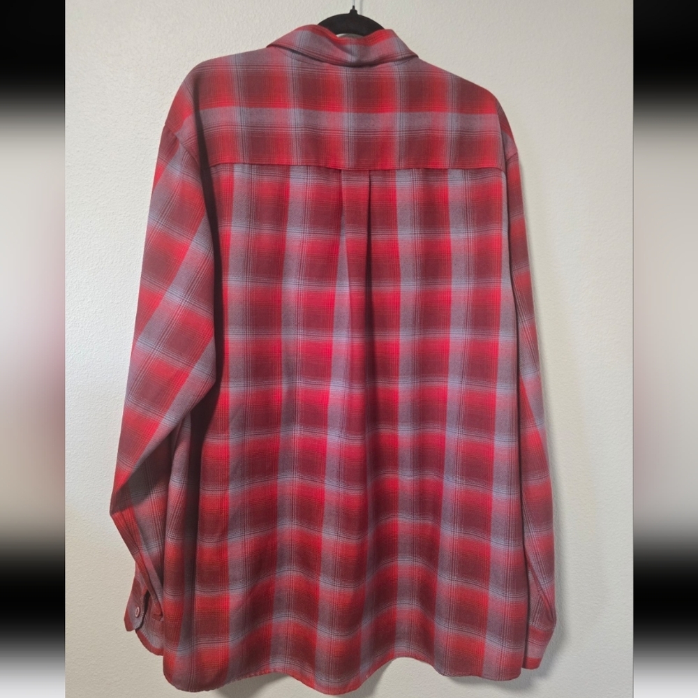 NWOT Men's Dixxon The Game Over Switch Suspension Button Plaid Flannel Size 2X - Picture 6 of 6